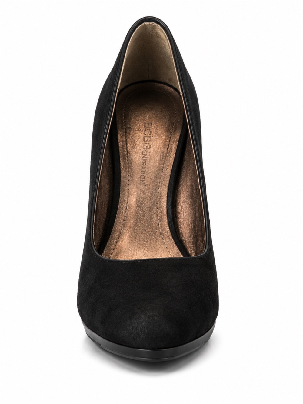 BCBGeneration Black Round-Toe Pump